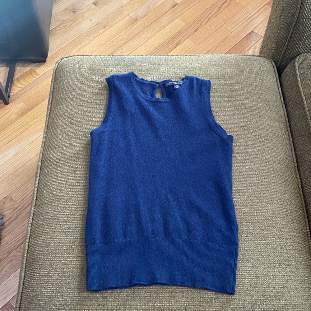 Brooks brothers cashmere navy sweater XS